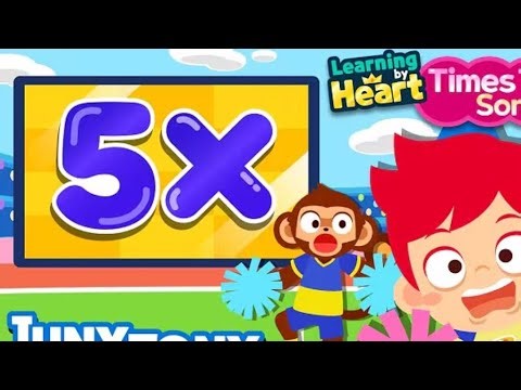 "🎸 Five Time Table Rock Song for Kids: Learn with Epic Nursery Rhymes! 🎶"