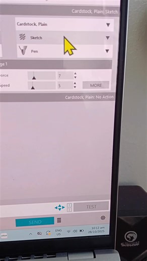 acrylic invitation white foil print silhoutte cameo #acrylicinvitation #foilprint #silhouttecameo #creatorsearchinsights #salamatpoamasabiyaya | Geraldine Beltran