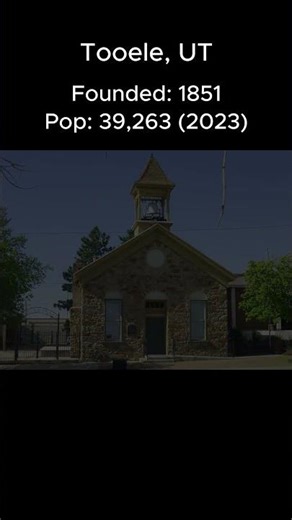 Random US Towns: Tooele, UT #shorts
