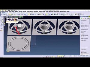 Deep Draw Part Blank Devlopment & Auto Strip Layout using VISI Software