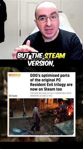 Resident Evil Original Trilogy Available On Steam