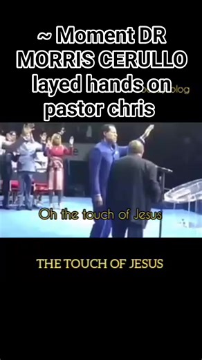 The moment DR MORRIS CERULLO layed hands on pastor chris oyakhilome #InspiredTV #fyp2025 #PastorChris #8 | Inspired TV