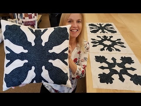 EASY Hawaiian Style Applique Pillows!