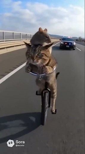 Unicycle Escape：Tabby & Mouse on the Highway／独轮车逃亡：虎斑猫与老鼠的高速公路大冒险／一輪車で大逃走！トラネコとネズミのハイウェイ冒険
