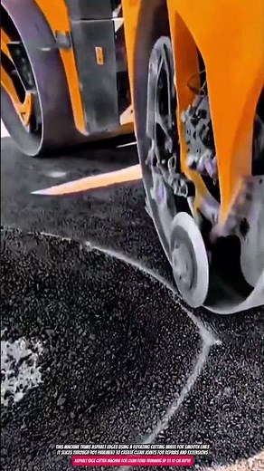 Asphalt Edge Cutter Machine for Clean Road Trimming up to 10 cm Depth