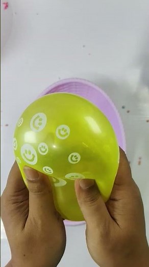 ASMR Slime with Transparent Balloons! ✨ Relaxing Sounds & Satisfying No-Edit Video