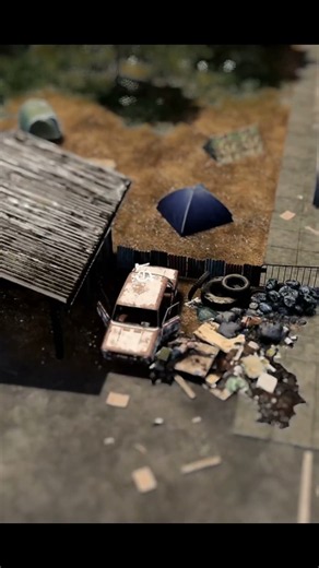 Mini Zombie Apocalypse 🧟 HumanitZ Demo Gameplay & Survival Moments 👀#humanitZ #tiltshift #zombies