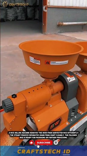 Rice Milling Machine | Paddy to Rice Processing Process #machine #industrialmachine