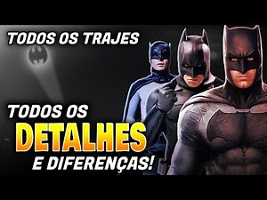 ALL BATMAN CLOTHES and their DIFFERENCES!