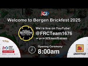 2025 Bergen Brickfest FLL Qualifying Tournament - Full Webcast