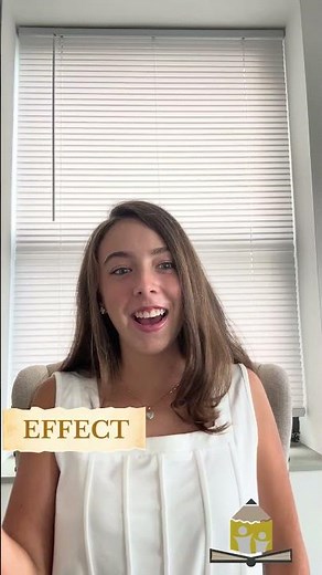 Affect vs. Effect — The One Rule You Need 😅 | Quick Grammar Tip