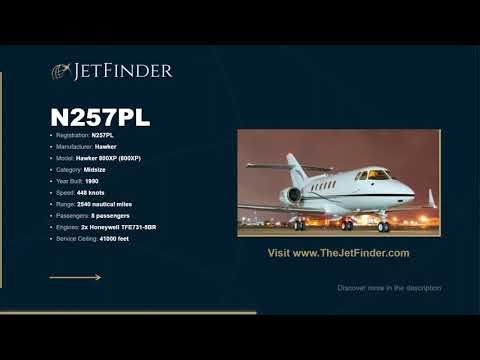 N257PL Hawker 800XP | Specs, Owner & History
