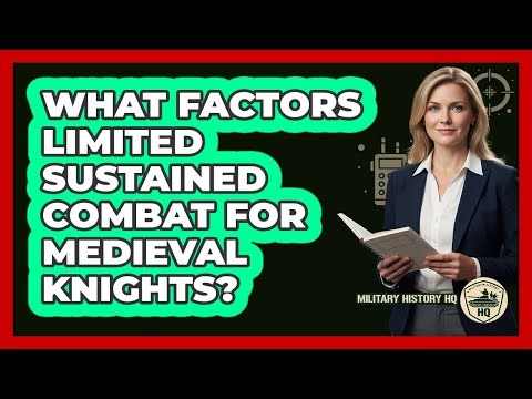 What Factors Limited Sustained Combat For Medieval Knights?