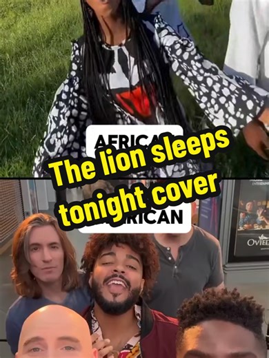 The lion sleeps tonight 🦁 #thelionsleepstonight #covers #fyp #viralvideos #goviral