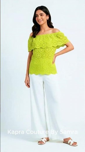 I Found 20 Ways to Style LIME GREEN Lace Fabric 😱 Unstitched to Stunning #kapracouture