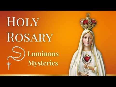 Daily Holy Rosary | Luminous Mysteries | Thursday March 19 | Catholic Prayer