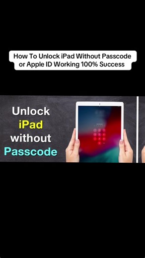 How To Unlock iPad Without Passcode or Apple ID Working 100% Success #creatorsearchinsights #iPadTips #ipadhacks #passwordreset #Appletips