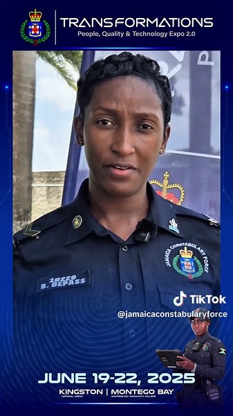 Join the Jamaica Constabulary Force at Transformation Expo 2.0