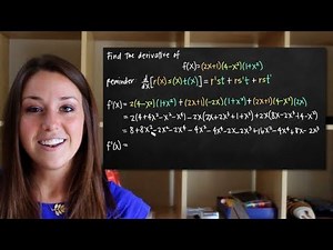Product rule - 3+ functions (KristaKingMath)