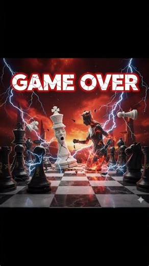 ⚔️ “NO SQUARES LEFT.” #chess #shorts