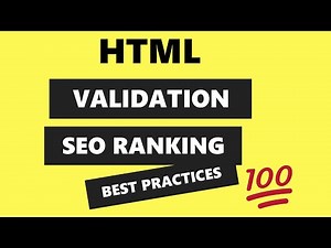 HTML Structure and Validation: A Guide for Beginners.