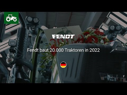 2022: Fendt baut 20.000 Traktoren | Fendt