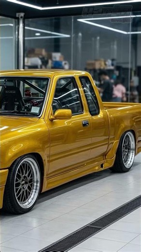 How would you rate this? A guide to modifying this glossy gold Toyota Mighty X on BBS LM wheels!!