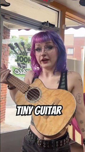 Tiny Guitar? #shorts