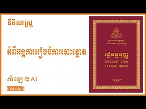 រដ្ឋធម្មនុញ្ញ The Constitution (អំពីអង្គការរៀបចំការបោះឆ្នោត)