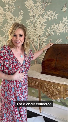 @kathyhilton’s personal collection is filled with storied treasures—including a piece from her husband’s iconic @waldorfastoria box collection. Sign up now for early access to Kathy Hilton’s Tag Sale on @chairishco and be first to shop when it goes live Tuesday, 9/23 at 9am PST. | Chairish