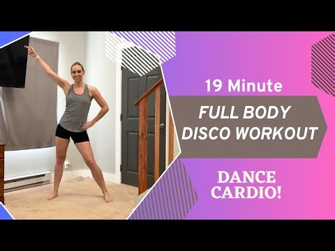 Disco Music Walking Workout | Dance Cardio | Full Body | Tabata | Fun Cardio | No Jumping