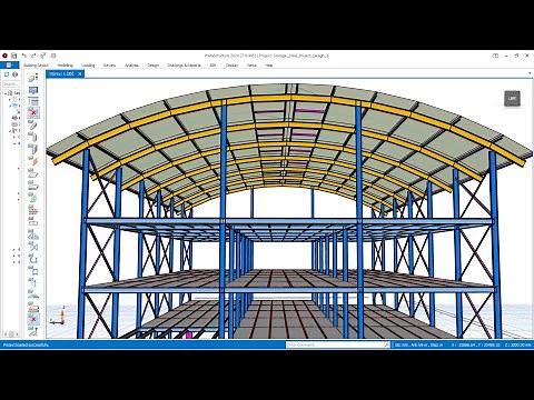 Protastructure Case Study: Optimizing Curved Steel Rafters for Complex Roof Designs