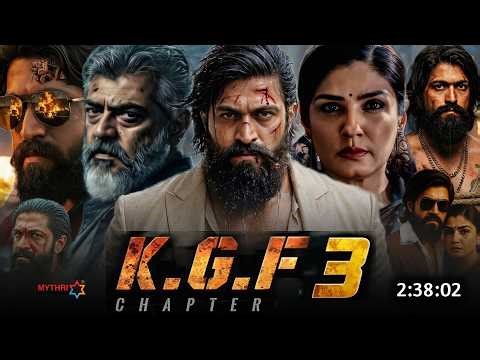 Kgf Chapter 3 Full Movie Hindi Dubbed 2026 Latest Release Trailer | Yash New Movie | South Movie