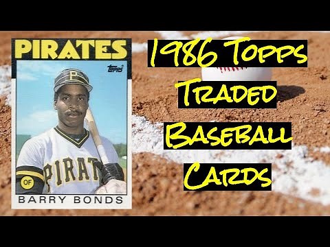 1986 Topps Traded Baseball Cards – 10 Most Valuable