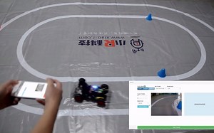 【小R科技】树莓派4B自动驾驶小车 donkeycar深度学习编程机器人