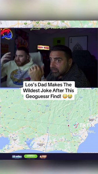 Los & His Dad Play Geoguessr! Epic Moments & Hilarious Reactions