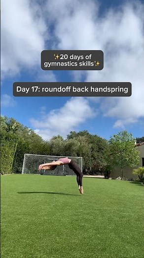 ✨Roundoff back handspring tutorial✨ #tumbling #tutorial #backhandspring #gymnastics #cheer