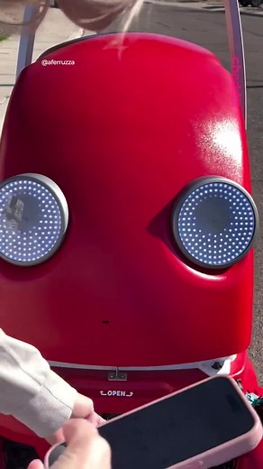 Are these googly eyes getting the big tip?👀🚗🍔 Last Fall 2025, Doordash unveiled Dot, the first commercial autonomous delivery robot built to travel seamlessly on bike lanes, roads, sidewalks, and driveways, specifically designed for local delivery. Dot is developed entirely in-house by DoorDash Labs and integrates with their new Autonomous Delivery Platform, which acts as an AI dispatcher — matching each order with the optimal delivery method based on speed, cost, location, and experience. Do