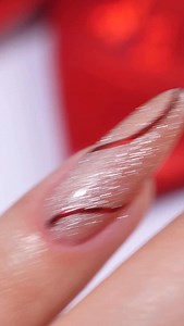 1.9K views · 2.6K reactions | ✨♥️red metallic bow on a gold magnetic background ♥️✨  Molly Lac AllePaznokcie.pl MollyNails ️-10% na zakupy CARO10️ Cat Eye 445 Creative Flow Gel Black Doctor Top SOS Antidotum Base Clear Kasetka z pyłkami nr.4 *wspolpracareklamowa #christmasnails #glossynails #nailinspo Almond nail shape, Cat Eye, Gel Nails, long nails, paznokcie, xmas, Nude Nails, easy nailart | carooline.e | Facebook
