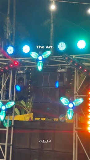 Pranam Poojary  on Instagram: "Mention your favourite Light Artist❤️ Love for this never ends❤️🧿 . @pranam.poojary_ @pranzz_gallery . #event #eventlife #sleeplessnights #hardwork #pranampoojary"