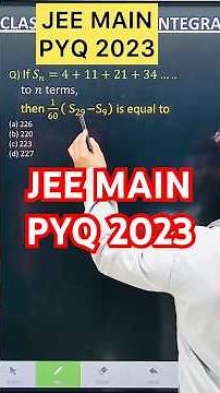 Q) If S..n = 4 + 11 + 21 + 34 + 50 + ..... to n terms, then 1/60 (S_29-S_9) is equal to