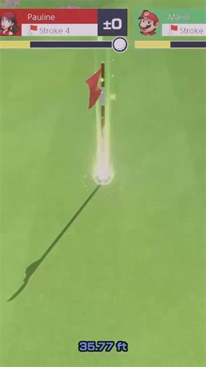 Almost Fumbled The Tournament Bag! #golf #mariogolfsuperrush #putting #gameplay #shorts #gaming