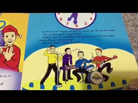 WAKE UP JEFF -The Wiggles tell the time story book