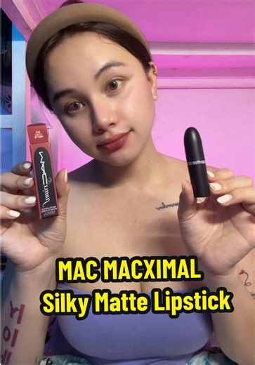 Unleash your confidence with the iconic matte finish that speaks volumes! 💋 The MAC MACXIMAL Silky Matte Lipstick gives you 12 hours of bold, comfortable wear — smooth, rich, and never drying. Experience the perfect balance of luxury and long-lasting color that stays flawless all day. #MACLipstick 💋 #SilkyMatte 💄 #MakeupEssentials ✨ #LongLastingBeauty 💅 #TikTokFindsPH 🔥