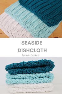 Seaside Dishcloth - Amanda Crochets