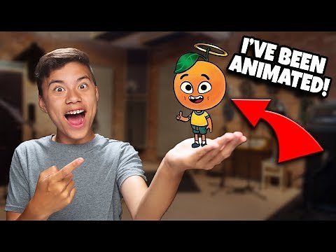 EVAN IS A CARTOON MANDARIN! How To Make an ANIMATED SHOW!