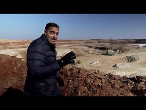Exploring one of Ukraine's largest titanium mines: 'It's so big you can see it from space'