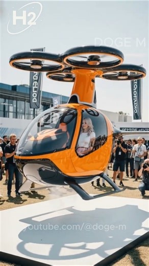 Next Gen Personal Flying Vehicle – Outdoor Showcase #robot #flyingcar #futuretech #technology #ai