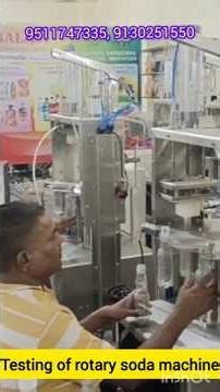 Mini rotary soda bottling plant, softdrink making plant,soda making machine