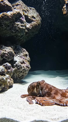 1.4M views · 8.7K reactions | Smoke bomb!  Watch this octopus deploy its ultimate escape tactic against a hungry moray eel . But btw the octopus still couldn't get away at the end . 視 #wildanimals #animals #animallover #animalphotography #aquarium #aquariumlife #marine #marinelife #saltwateraquarium #saltwatertank #fishtank #viralvideo #viralanimals | Chhim SeakLim | Facebook